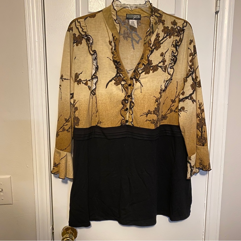 J.T.B. 3X blouse
